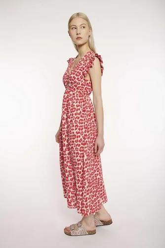 Druckkleid "MD C DR Di44ana", Gr. M (38) - N-Gr, 8081 pink leo - Neuheiten: Auffälliges Print-Kleid von HaILY'S mit leichtem Webstoff für ein angenehmes Tragegefühl und einen modischen Look.