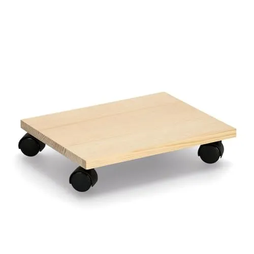 Zeller Rollbrett für Allzweckkisten - TV-Halterungen, praktisches Rollbrett für mühelosen Transport von schweren Kisten, ideal für Aufbewahrung unter Möbeln.