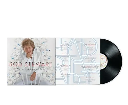 Rod Stewart "Merry Christmas, Baby" Vinyl 2LP NEU - Schallplatten, versiegelt in Jubiläumsausgabe 2024, bietet nostalgische Rock-Klänge für die festliche Stimmung.