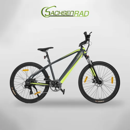 SachsenRAD E-Mountainbike RR Crosstourer, B-Ware - E-Mountainbike, ideal für Abenteuer und unwegsames Gelände, bietet Unterstützung bei jedem Anstieg.