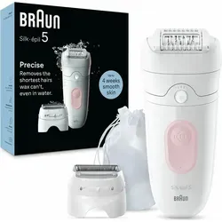 Braun Silk-épil 5-030 - Epiliergerät für seidig-glatte Haut, inklusive 15% Rabatt auf Zubehör während der Garantiezeit