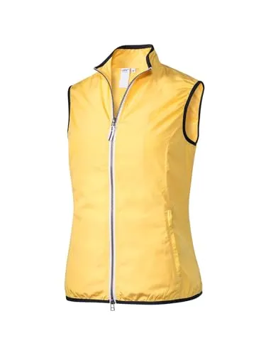 Joy Sportswear Klarissa Sportweste für Damen - Funktionsjacken aus atmungsaktivem Microfiber und Elasthan, ideal für Running, Fitness und Freizeit, mit praktischen Reißverschlusstaschen.
