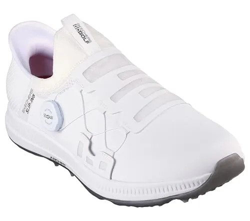 Skechers Herren Go Elite 5 Arch Fit Waterproof Golf Sneaker - Herren-Golfschuhe mit wasserdichtem Design und zertifizierter Arch Fit Einlegesohle für optimale Fußgewölbeunterstützung. Ideal für komfortables Golfen bei jedem Wetter.
