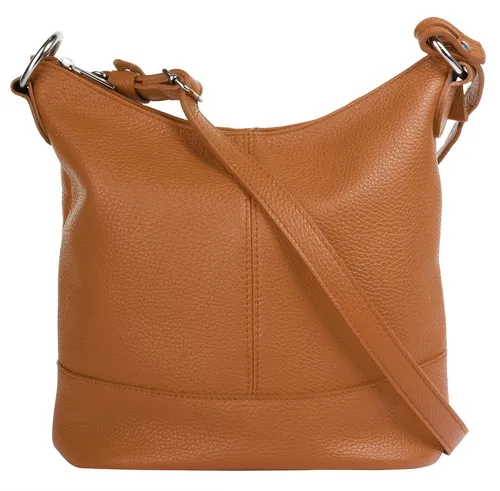 Cluty Umhängetasche aus echtem Leder Damen | Handtasche & Crossbody Bag Made in Italy - Hochwertige Umhängetasche aus 100% Rindleder, ideal für jeden Anlass. Praktische Fächer und verstellbarer Schultergurt sorgen für optimalen Tragekomfort und Stil.