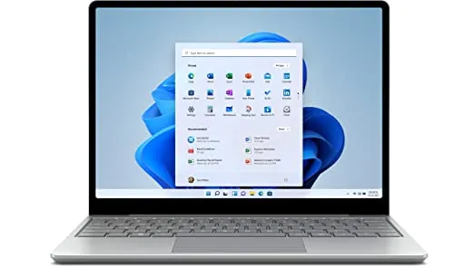 Microsoft Surface Laptop Go 2 - Leistungsstarker Core i5 mit 128GB SSD - Normale Laptop-Computer mit leichtem Design, ideal für unterwegs und ausgestattet mit Windows 11 Pro für optimale Produktivität.