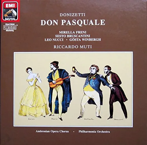 Donizetti: Don Pasquale (Gesamtaufnahme in italienischer Sprache - Kingsway Hall, London 1982) [Vinyl Schallplatte] [2 LP Box-Set]