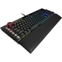 K100 RGB Gaming-Tastatur mit Cherry MX RGB Speed Silver - Erlebe präzises Gaming mit der K100 RGB Tastatur. Das DE-Layout, die RGB-Beleuchtung und die Cherry MX Speed Silver Schalter sorgen für blitzschnelle Reaktionen und ein beeindruckendes Spielerlebnis.