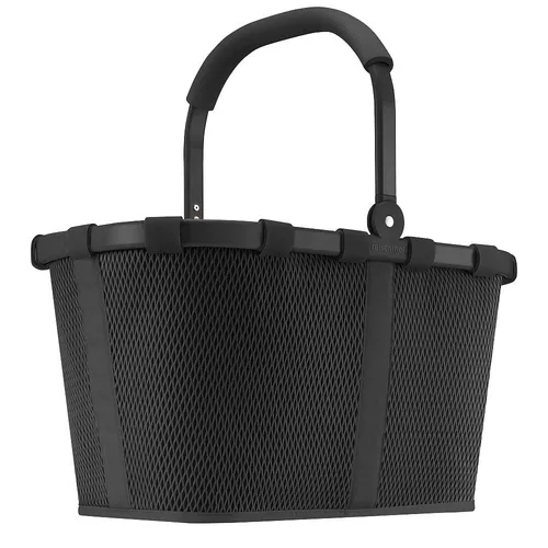 reisenthel® Einkaufskorb carrybag - Kunstfaser mesh black - Einkaufskorb aus strapazierfähigem Kunstfaser, leicht und stylisch, ideal für umweltbewusste Einkäufer.