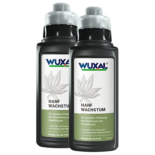 WUXAL Hanfdünger Wachstum 500 ml - Flüssigdünger für die Pflanzenpflege, ideal für das Wachstum mit ausgewogenen Nährstoffen. Perfekt für den Garten- und Balkonbedarf.