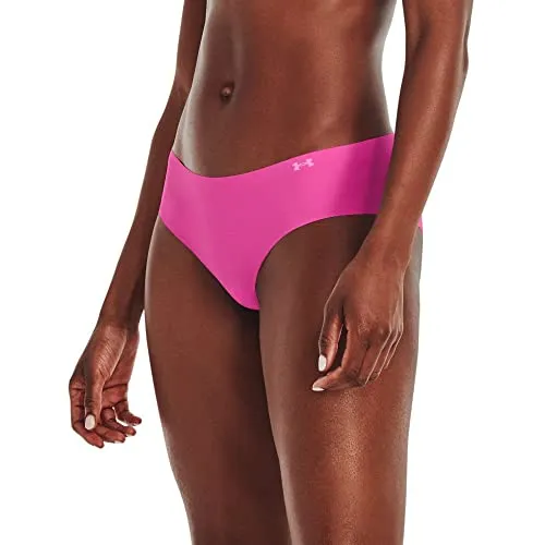 Under Armour Damen Ps Hipster 3pack unterwaesche, Pink Elixir, S EU