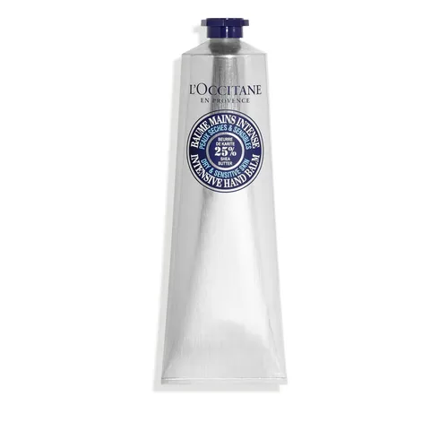 L'Occitane Shea Butter Intensive Hand Balm 150 ml - Handpflege mit intensiv pflegender Sheabutter, spendet tiefenwirksame Feuchtigkeit für samtweiche Hände.