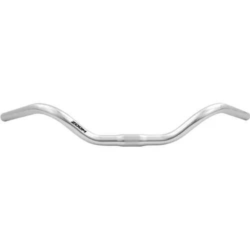 Fahrradlenker V BIKE City Alu 600mm - Silber - Robuster Aluminium-Fahrradlenker mit einer Breite von 600 mm, ideal für komfortable Fahrten in der Stadt. Leicht und langlebig, perfekt für den täglichen Einsatz.