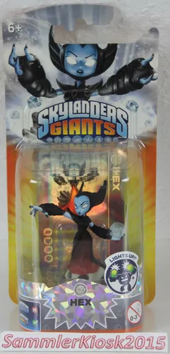 Lightcore Hex Skylanders Giants Figur - Element Gespenster - Neu OVP RAR LC