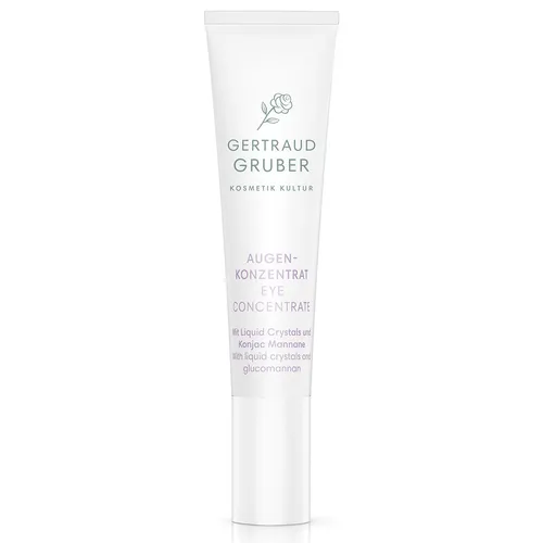 GERTRAUD GRUBER Augen-Konzentrat 15 ml - Augenserum mit Hyaluronsäure-Komplex, der feine Linien aufpolstert und die Zellerneuerung anregt. Beruhigende Calendula-Extrakte lindern Schwellungen und sorgen für einen frischen Blick.