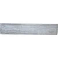 Betonzaun-Platte Tetris 200 cm x 38,5 cm x 3 cm - Langlebige Betonzaunplatte Tetris für effektiven Sicht- und Lärmschutz im Garten. Mit einfachem Baukastenprinzip für flexible Montage und individuelle Gestaltung durch spezielle Farben.
