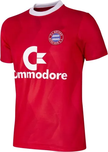 FC Bayern München 1988-89 Retro Fußball Trikot - Herren-Trikots für Sport-Fans, klassisches Design mit nostalgischem Flair für echte Bayern-Fans.