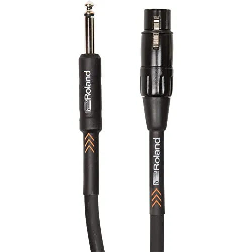 Roland RMC-B20 Mikrofonkabel (6m) - Sonstige Kabel & Adapter, robustes Mikrofonkabel mit langlebigen XLR-Steckern für erstklassige Audioübertragung.