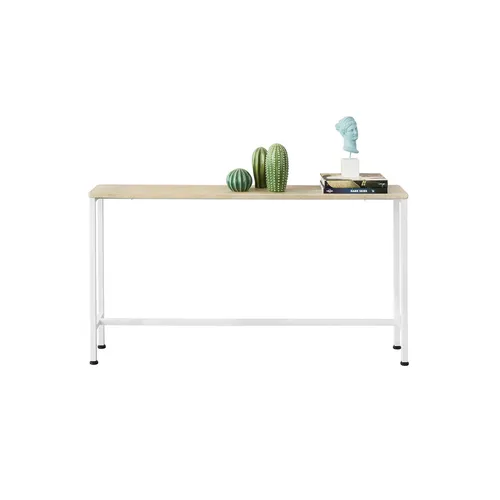 SoBuy FSB19-Z Vintage Konsolentisch - Konsolentisch aus Metall und MDF, ideal für Flur oder Wohnzimmer. Mit belastbarer Oberfläche bis 50 kg und modernem Design, das perfekt zu Ihrem Mobiliar passt.