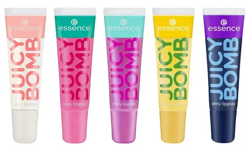 essence JUICY BOMB shiny lipgloss Lippen Make-up Set 1 Stk