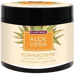 PLANTANA Aloe Vera Körpercreme mit Vitamin E
