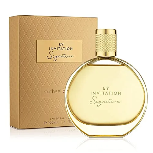 MICHAEL BUBLE Invitation Signature - Eau De Parfum Duft Für Frauen, 100ml Damen Parfüm, MBBS18070K, Gold