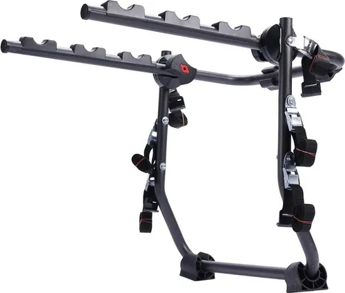 Heckträger Travel Fahrradträger für BMW Serie 1 (F21) ab 15 - Fahrradtaschen: Robuster Heckträger für bis zu 3 Fahrräder, einfach zu montieren, mit umfassendem Schutz für Ihr Fahrzeug und geringem Kraftstoffverbrauch.