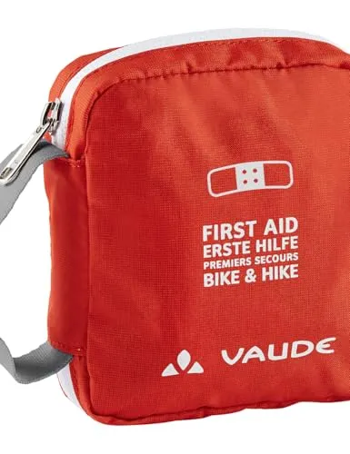 VAUDE Erste-Hilfe-Set First Aid Kit S, Basisausstattung mit kleinem Packmaß, lava, Einheitsgröße