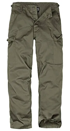 bw-online-shop Rangerhose oliv, Größe M - Wanderhose im Cargostyle, strapazierfähig mit verstellbarem Bund und vielen Taschen für optimalen Stauraum – perfekt für Outdoor-Abenteuer!