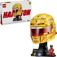 LEGO® Editions 43022 - Scuderia Ferrari HP Lewis Hamilton Helm - Vollständiges Set mit 884 Teilen, ideal für LEGO-Fans ab 14 Jahren. Erlebe den Aufbau des beeindruckenden Helms von Lewis Hamilton in der Edition Scuderia Ferrari.