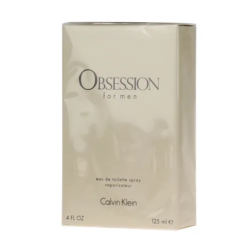 Calvin Klein Obsession for Men Eau de Toilette 125 ml - Herren Parfum mit einem intensiven, maskulinen Duft, der Selbstbewusstsein und Leidenschaft ausstrahlt. Perfekt für den modernen Mann.