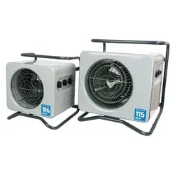 Devi DEVItemp 121 T Industrieheizlüfter 21 kW mit Timer - Leistungsstarker Industrieheizlüfter 21 kW, ideal für flexible Einsatzmöglichkeiten. Ausgestattet mit Timer und stufenlosem Thermostat für komfortable Temperaturregelung. Robuste Bauweise für den Einsatz in verschiedenen Räumen.