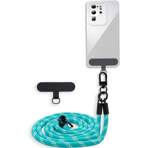 Cadorabo Handykette für Samsung Buds PRO / LIVE / Buds 2 Necklace Hülle mit verstellbarem Kordelband (Kopfhörer Tasche) (DE-173291)