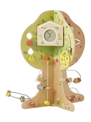 vertbaudet Lernspielzeug Activity-Baum 4 JAHRESZEITEN, Holz - Lernspielzeug aus Holz, fördert die motorischen Fähigkeiten und die Kreativität von Babys und Kleinkindern ab Geburt.