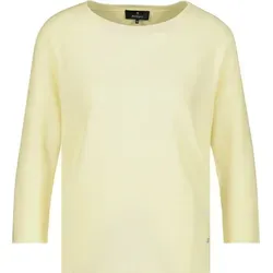 Monari Rundhalspullover mit Strukturmuster, mango sorbet - Strickpullover in modischer Optik mit einzigartigem Strukturmuster, ideal für stilvolle Outfits. Perfekt für den Alltag oder besondere Anlässe.