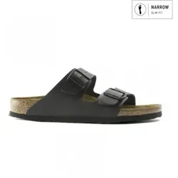 Birkenstock Arizona, schwarz, Gr. 40 - Wanderschuhe mit anatomisch geformtem Fußbett aus Kork und Latex für optimalen Komfort, verstellbare Dornschnallen für individuellen Sitz.