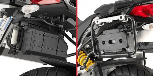 Givi TL_ _ _KIT S250, Tool-Box Montagesatz - Motorradkoffer Montagesatz für die Givi S250 Tool Box, speziell für verschiedene Träger und Fahrzeuge konzipiert, sorgt für eine sichere und einfache Montage.