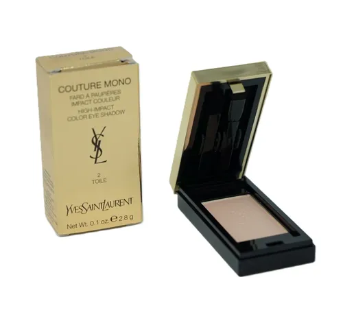 Yves Saint Laurent Couture Mono Color Eye-Shadow 2 Toile - Lidschatten in der Farbe 2 Toile, mit intensiver Pigmentierung und seidiger Textur für ein langanhaltendes, strahlendes Augen-Make-up.