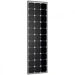 Offgridtec® SPR-120 120W SLIM Solarpanel - Hochwertiges 120W Monokristallines Solarpanel mit 24% Wirkungsgrad, leicht und kompakt, ideal für effiziente Energiegewinnung auch bei schlechten Lichtverhältnissen.
