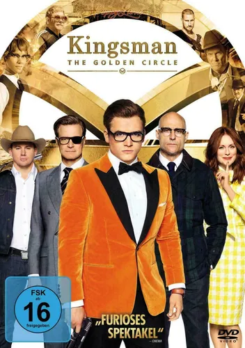 KINGSMAN - THE GOLDEN CIRCLE - DVD