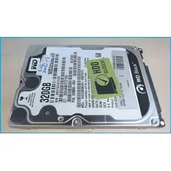 WD Black 320GB Festplatte WD3200BEKX 7200 RPM - 2,5 Zoll interne Festplatte mit 320 GB und 7200 RPM für hohe Leistung und optimierte Systemgeschwindigkeit, ideal für kreative Anwendungen und Gaming.