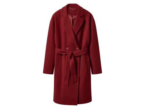 ESMARA Damen Mantel (Rot, 38)