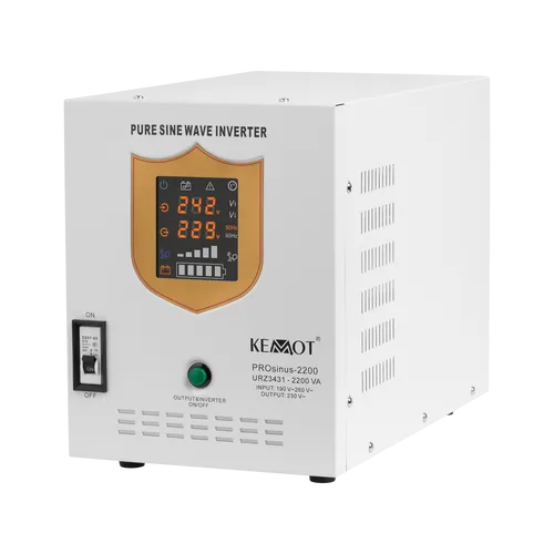 Zasilacz awaryjny KEMOT PROsinus-2200  przetwornica z czystym prze 5901890074490