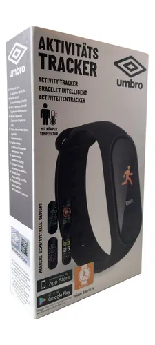 Umbro Aktivitäts Tracker - Fitness Tracker für präzise Aktivitätsmessung, ideal für Fitnessstudio & Training, um deine Fortschritte zu verfolgen.