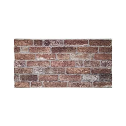IZODEKOR 3D Wandpaneele Steinoptik | 50x100x2 cm | Styropor Wandverkleidung Steinoptik aus EPS für Innen- und Außenbereiche | Wasserfest | SL-1907