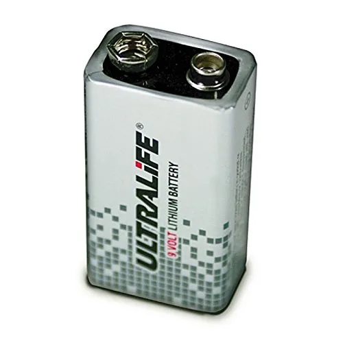 Ultralife Lithium E-Block - 9V / 1200mAh U9VL-J-P Tray