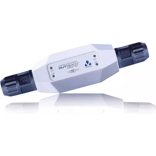 OUTREACH PoE Power Injector/Splitter/Repeater - Ideal für PoE-Geräte im Freien, sorgt für zuverlässige Stromversorgung und Datenübertragung über lange Strecken.