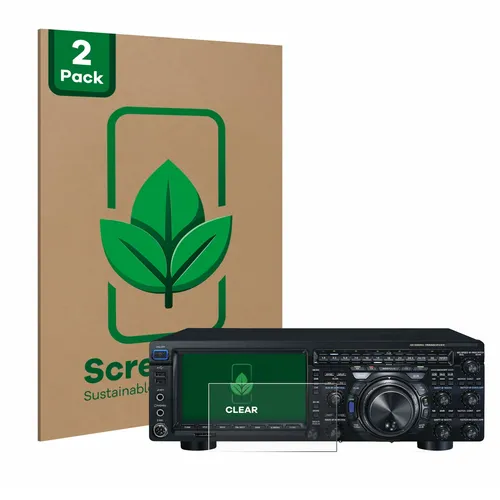 2x ScreenLeaf Displayschutzfolie für Yaesu FT-DX101D nachhaltig verpackt