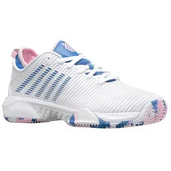 KSwiss Hypercourt Supreme Tennisschuhe für Damen - Clay/Sandplatz - K-Swiss Tennisschuhe mit maximaler Dämpfung und Komfort, ideal für wettkampforientierte Spielerinnen. Leichtes Mesh-Obermaterial sorgt für beste Atmungsaktivität.