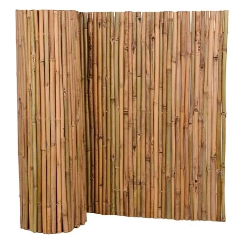 UNUS Sichtschutzmatte aus Bambus 90x300cm - Gartendeko: Bieten Sie optimalen Wind- und Sichtschutz mit dieser stabilen, witterungsbeständigen Bambusmatte, ideal zur Gestaltung Ihres Außenbereichs.
