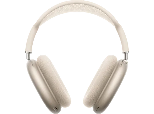 Apple AirPods Max (2024) - Bluetooth-Headset beige, purer Klanggenuss und hoher Tragekomfort mit 3D Audio und aktiver Geräuschunterdrückung